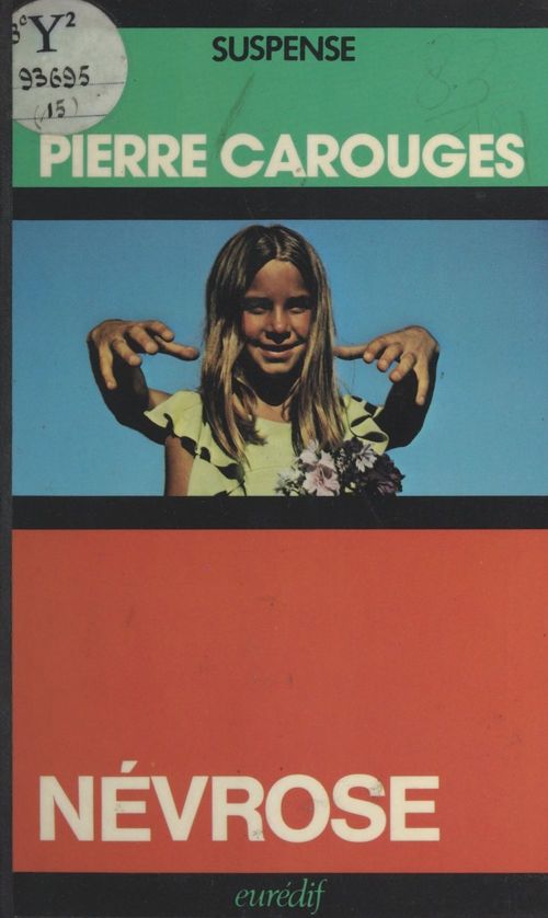 ebook cover of Névrose, by Pierre Carouges