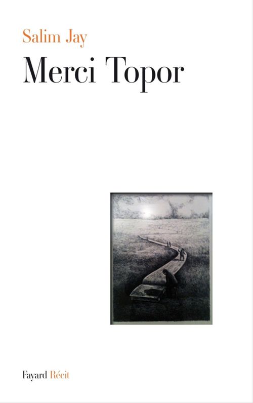 Couverture ebook de Merci Roland Topor, de Salim Jay