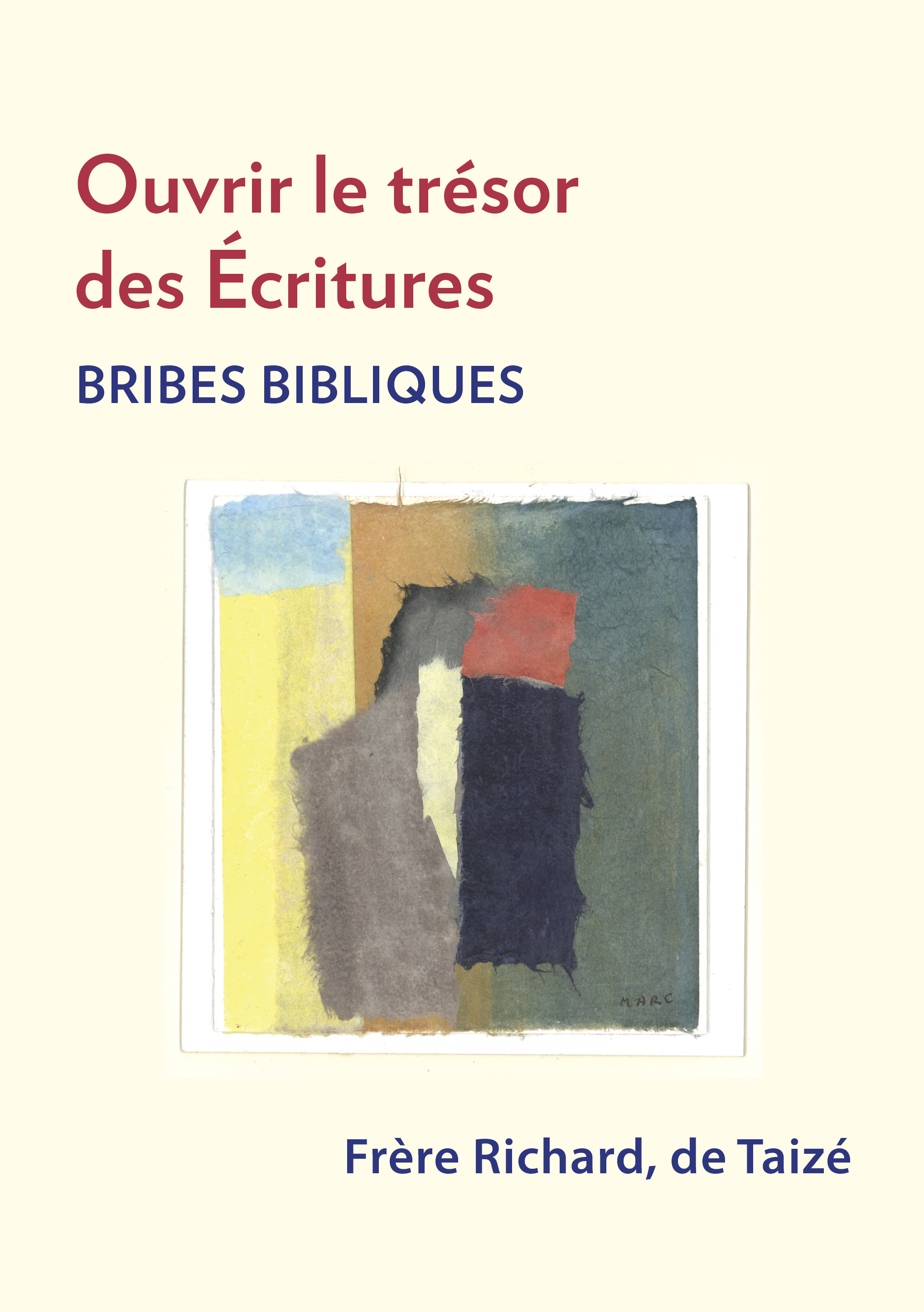Couverture ebook de Ouvrir le trésor des Écritures, de Frère Richard
