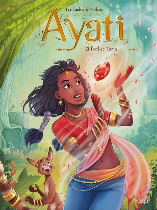 ebook cover of Ayati - Tome 2 - Et l'oeil de Yama, by Fabien Fernandez, Sandra Violeau