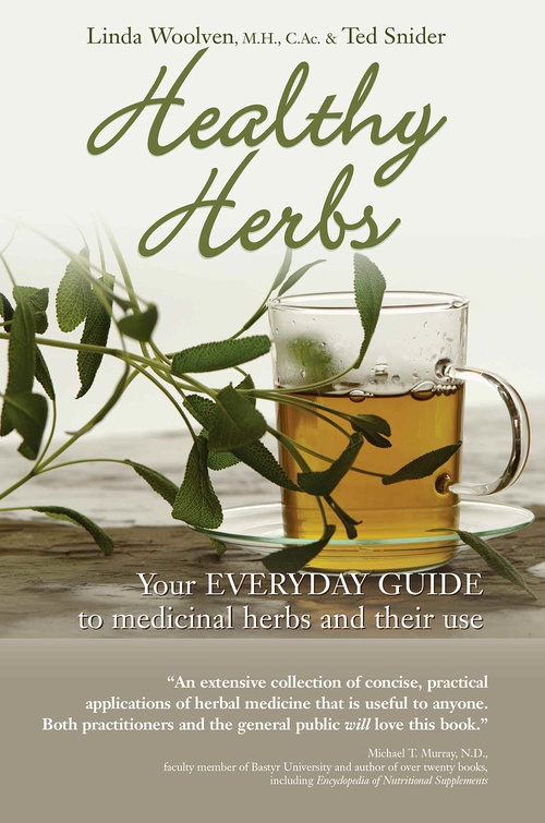 Couverture ebook de Healthy Herbs, de Linda Woolven, Ted Snider