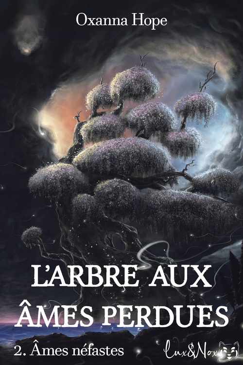 ebook cover of Âmes néfastes, by Oxanna Hope