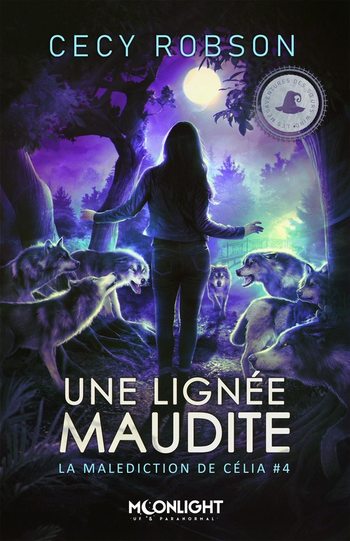ebook cover of Une lignée maudite, by Cecy Robson