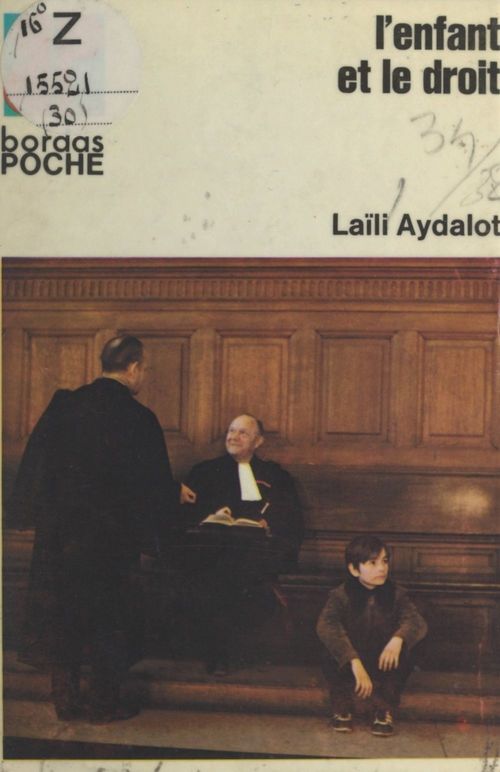 Couverture ebook de L'enfant et le droit, de Laili Aydalot