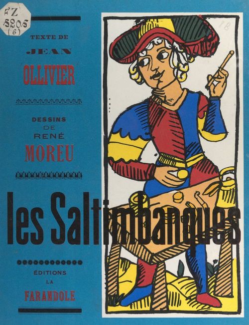 ebook cover of Les saltimbanques, by Jean Ollivier