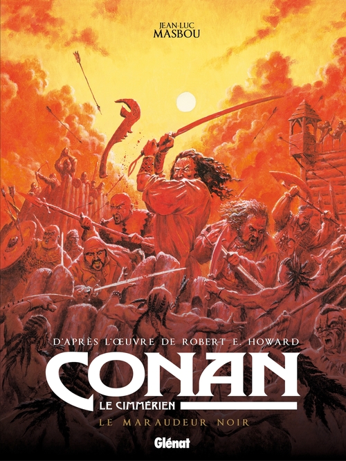 Couverture ebook de Conan le Cimmérien - Le Maraudeur noir, de Jean-Luc Masbou