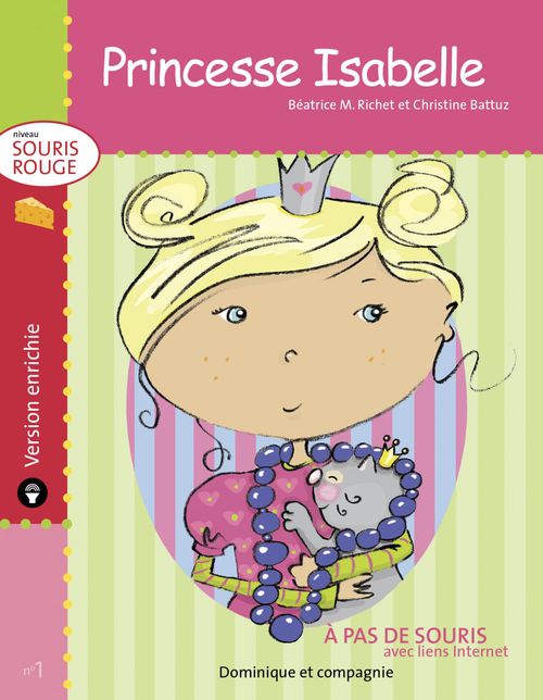 Couverture ebook de Princesse Isabelle - version enrichie, de Béatrice m. Richet