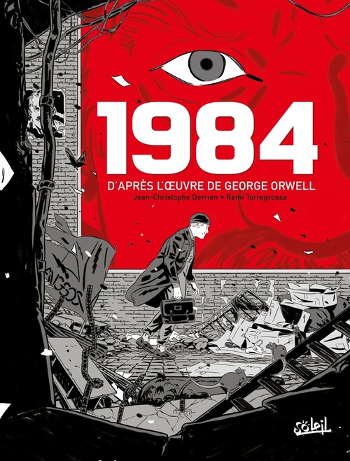 ebook cover of 1984, by Jean-Christophe Derrien