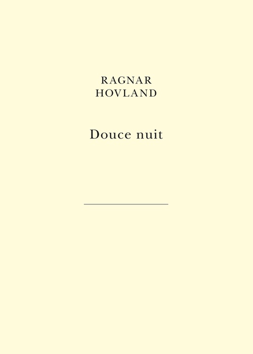 ebook cover of Douce nuit, by Ragnar Hovland