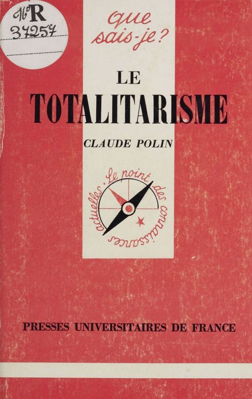 Couverture ebook de Le Totalitarisme, de Claude Polin