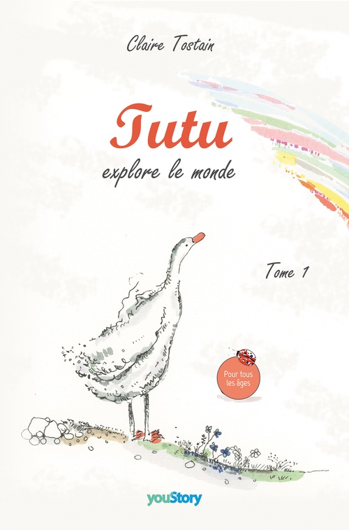 Couverture ebook de Tutu explore le monde, de Claire Tostain
