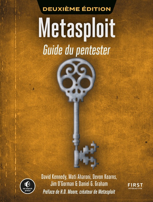 ebook cover of Metasploit - Guide du pentester, by David Kennedy, Mati Aharoni, Devon Kearns, Jim O'Gorman, Daniel Graham