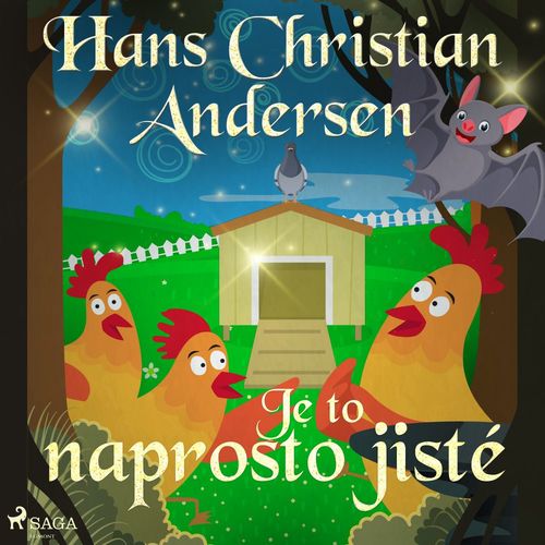 audiobook cover of Je to naprosto jisté, by Hans Christian Andersen