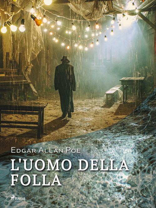 ebook cover of L'uomo della folla, by Edgar Allan Poe