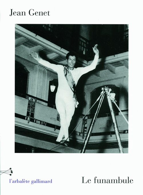 ebook cover of Le funambule, by Jean Genet