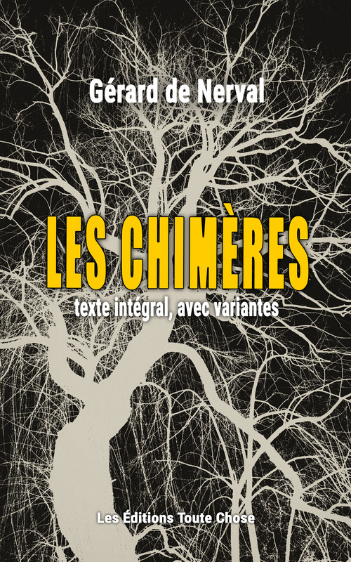 Couverture ebook de Les Chimères, de Gérard de Nerval