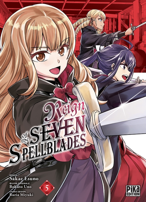 ebook cover of Reign of the Seven Spellblades T05, by Sakae Esuno