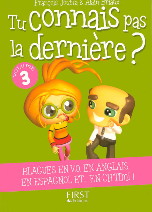ebook cover of Le petit livre de tu connais pas la dernière - numro 03, by Alain Briaux, François Jouffa