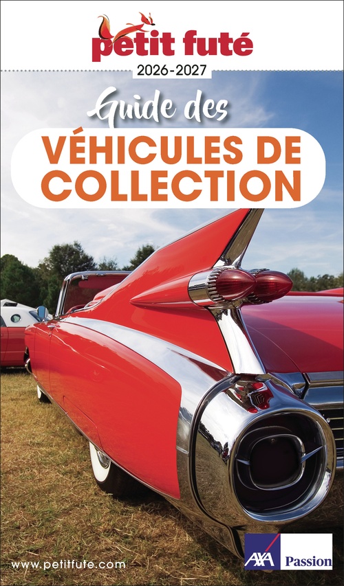 Couverture ebook de Guide Guide Des Véhicules De Collection 2026 Petit Futé, de Dominique Auzias, Jean-Paul Labourdette