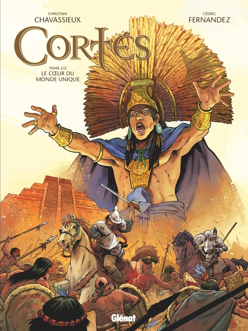 Couverture ebook de Cortés - Tome 02, de Christian Chavassieux, Cédric Fernandez