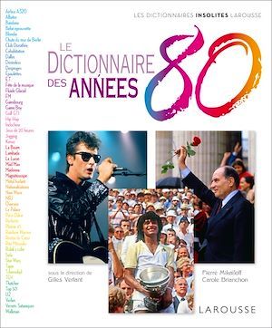 Couverture ebook de Le Dictionnaire des années 80, de Gilles Verlant