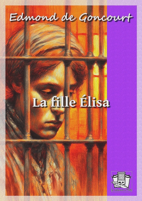 ebook cover of La fille Elisa, by Edmond De Goncourt
