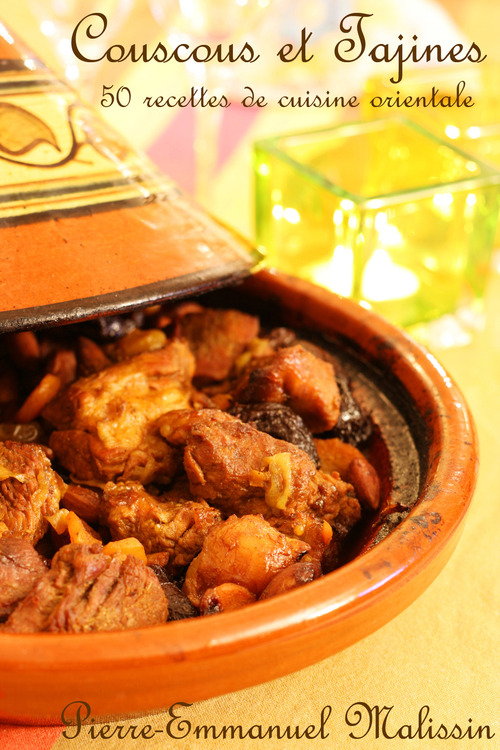 ebook cover of Couscous et tajines ; 50 recettes de cuisine orientale, by Pierre-emmanuel Malissin