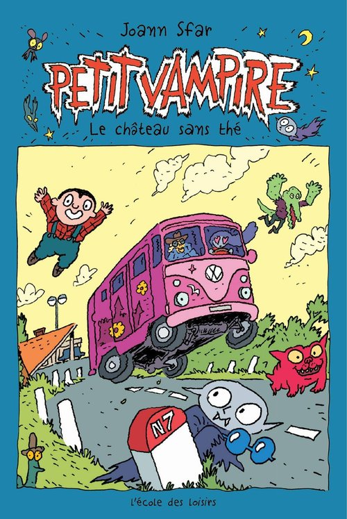 Couverture ebook de Petit Vampire t3, de Sandrina Jardel, Joann Sfar