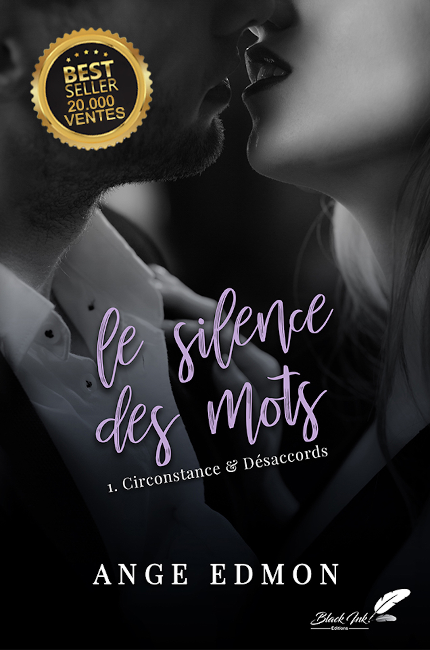 Couverture ebook de Le silence des mots : Tome 1, Circonstance & désaccords, de Ange Edmon