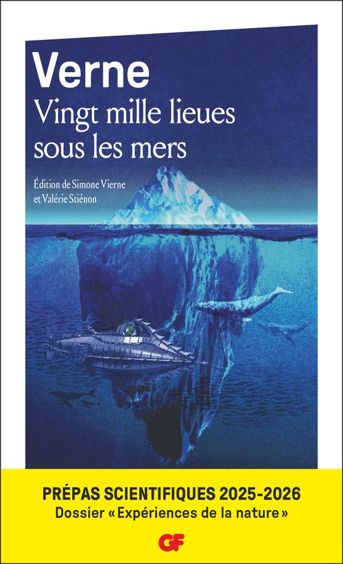 ebook cover of Vingt mille lieues sous les mers - Prépas scientifiques 2025-2026, by Jules Verne