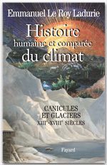 Couverture ebook de Histoire humaine et comparée du climat, volume 1, de Emmanuel Le Roy Ladurie