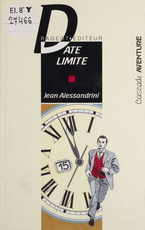 Couverture ebook de Date limite, de Alessandrini-J