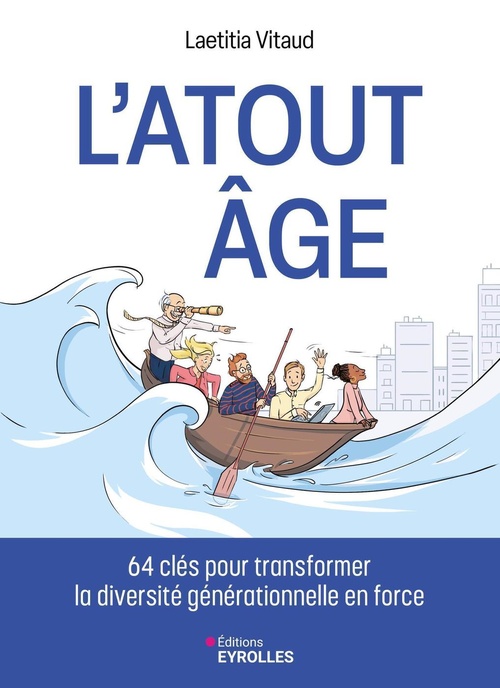 Couverture ebook de L'atout âge, de Laetitia Vitaud