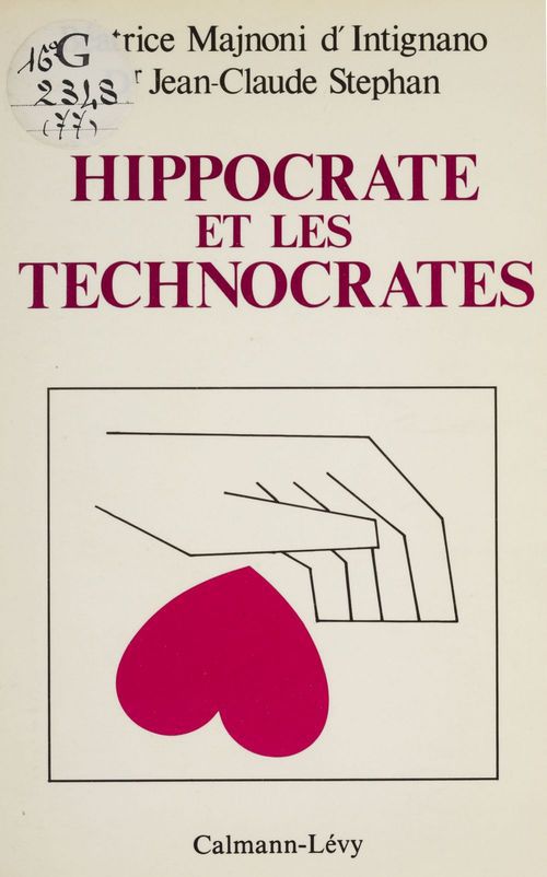 Couverture ebook de Hippocrate et les technocrates, de Majnoni