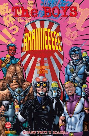 ebook cover of The Boys T06, by Garth Ennis, Darick Robertson