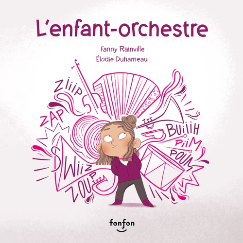Couverture audiobook de L'enfant-orchestre, de Fanny Rainville