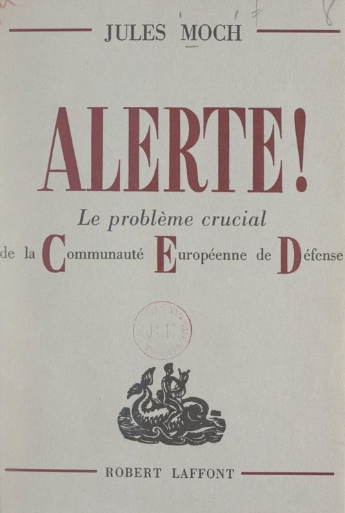 Couverture ebook de Alerte !, de Jules Moch