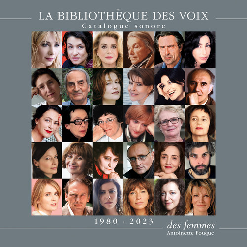 Couverture audiobook de Catalogue sonore La Bibliothèque des voix 1980-2023, de Collectif