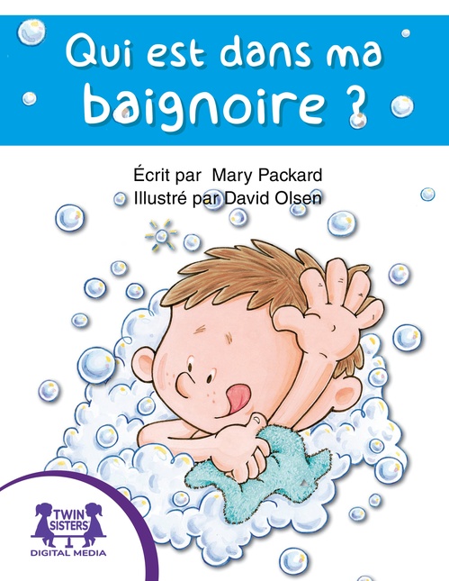 Couverture ebook de Qui est dans ma baignoire ?, de Mary Packard