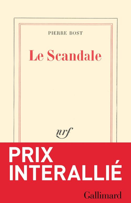 ebook cover of Le Scandale, by Pierre Bost