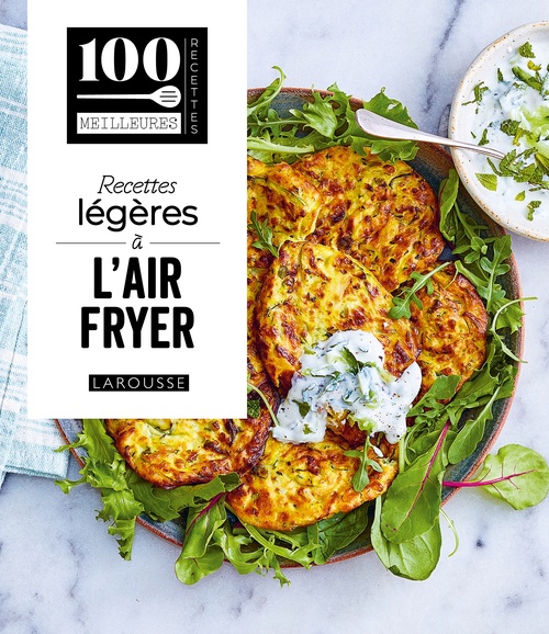 Couverture ebook de Recettes légères à l'air fryer, de Collectif