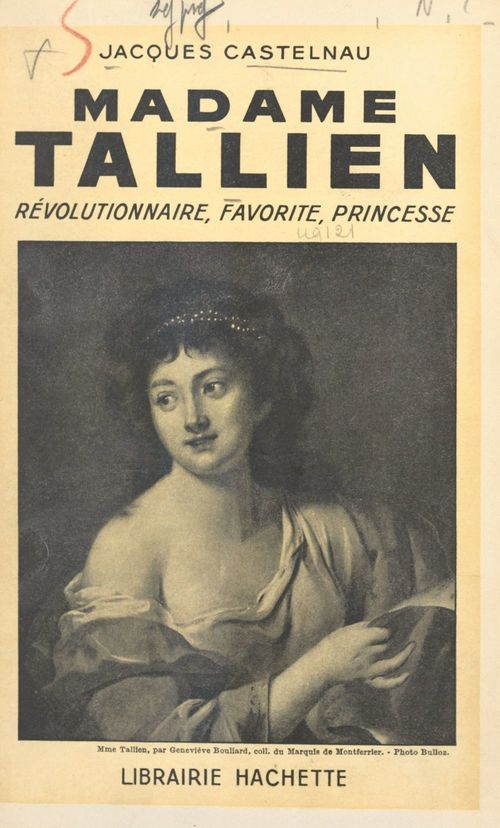Couverture ebook de Madame Tallien, de Jacques Castelnau