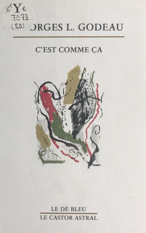 ebook cover of C'est comme ça, by Godeau
