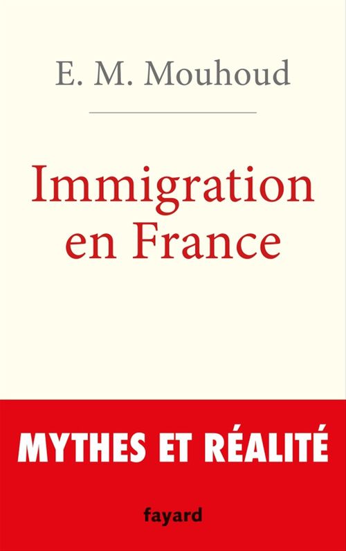 ebook cover of L'immigration en France, by El mouhoub Mouhoud
