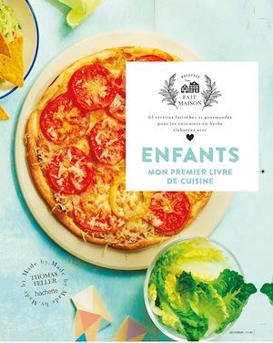 Couverture ebook de Enfants, mon premier livre de cuisine, de Thomas Feller