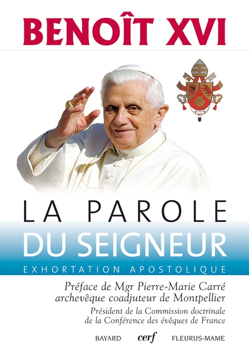 Couverture ebook de La Parole du Seigneur, de Benoît XVI