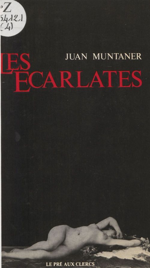 Couverture ebook de Les Écarlates, de Muntaner/Juan