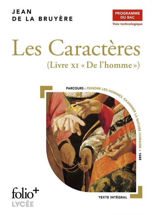 Couverture ebook de Les Caractères, Livre XI - BAC Technologique 2025, de Jean de La Bruyère