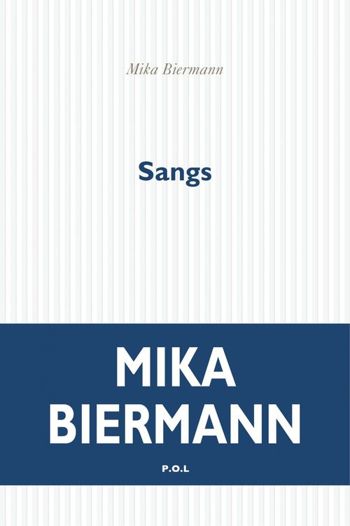 Couverture ebook de Sangs, de Mika Biermann