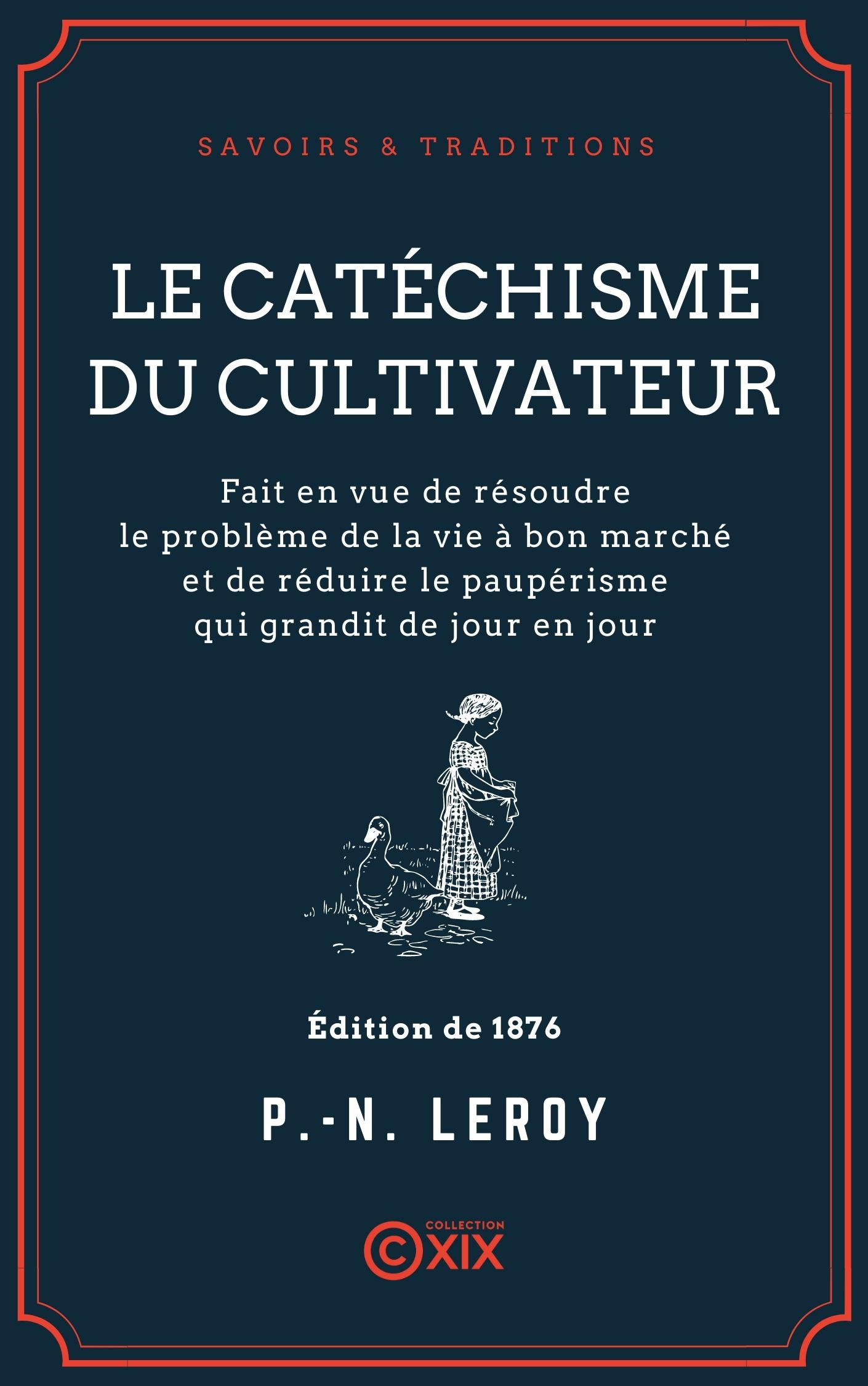 ebook cover of Le Catéchisme du cultivateur, by P. -N. Leroy